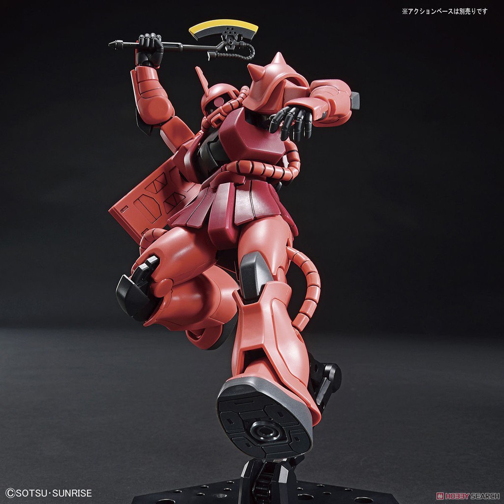 Mô hình lắp ráp Gundam HG UC 1/144 MS-06S Char's Zaku II / Zaku 2 - Revive