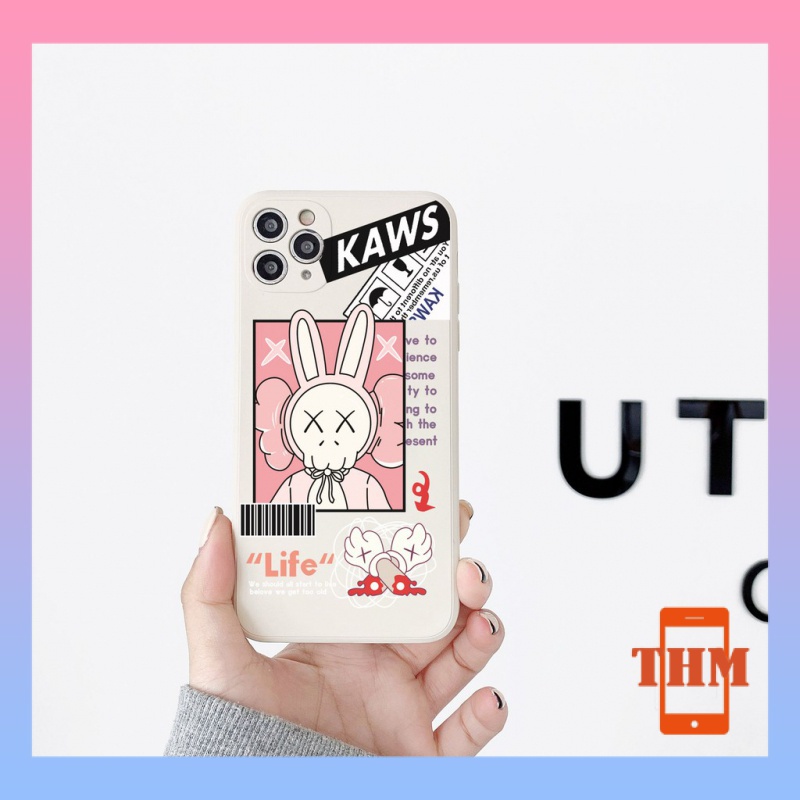 Ốp lưng iphone Điện Thoại In Hình KAWS Cho iPhone 6/6plus/6s/6splus/7/7plus/8/8plus/x/xr/xs/11/12/13/pro/max/plus/promax-骷髅头