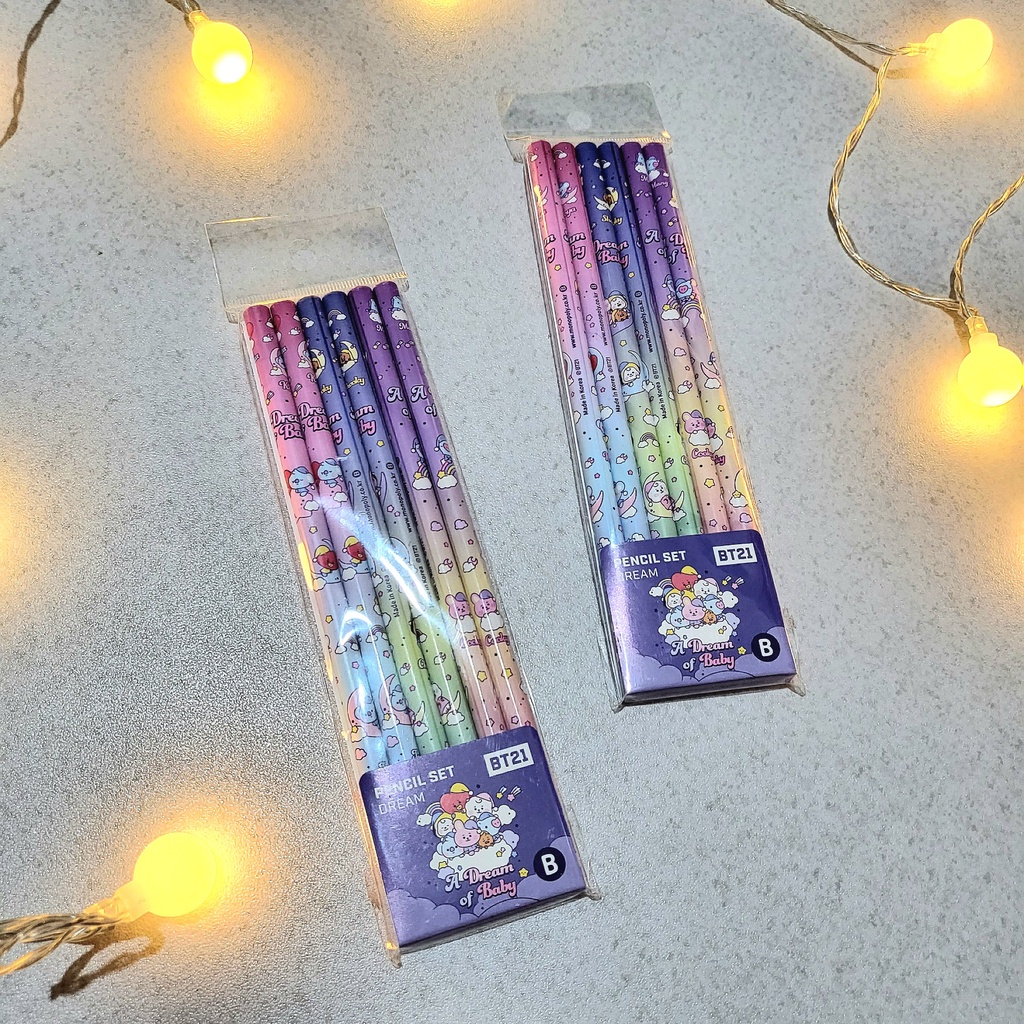 Bút chì chuốt B - BT21 phiên bản Dream of BT21