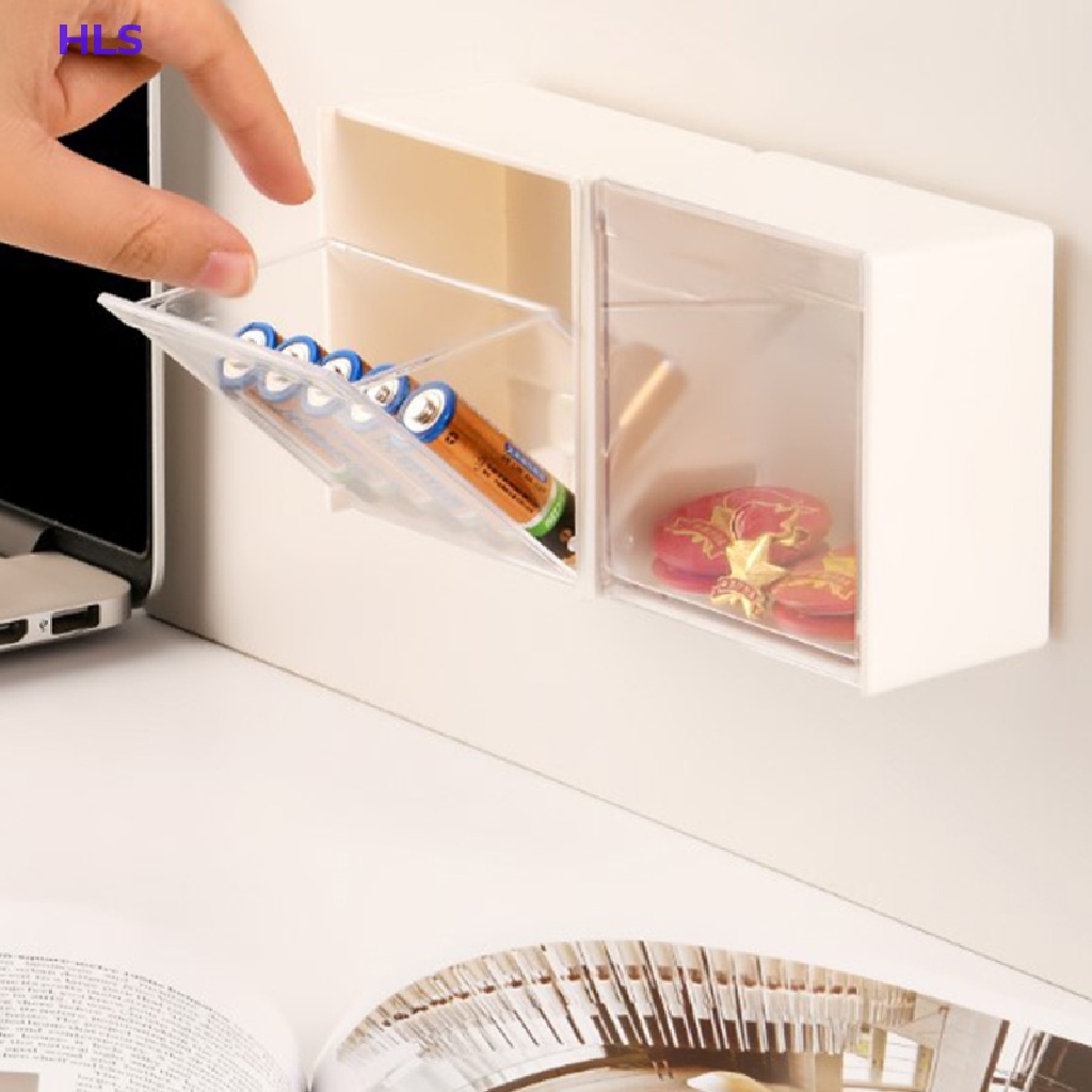 Giá Đỡ Bông Tẩy Trang / Bông Tẩy Trang Bằng Nhựa Gắn Tường Phòng Tắm Tiện Lợi