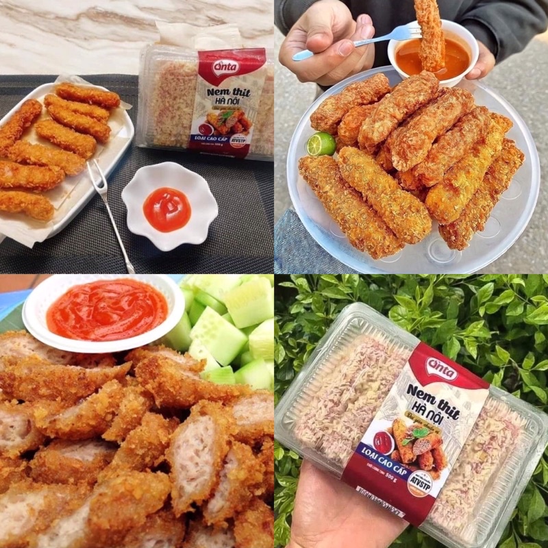 Nem Chua Rán - Nem Thịt Hà Nội