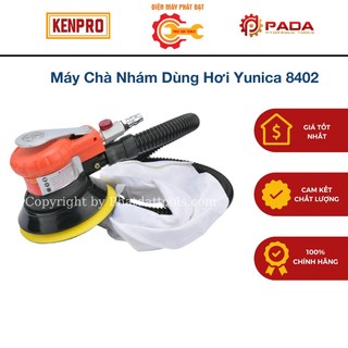 Máy chà nhám dùng hơi YUNICA 8402-Máy xoa khí nén Đài Loan-Đường kính giấy 125mm-Bảo hành 6 tháng