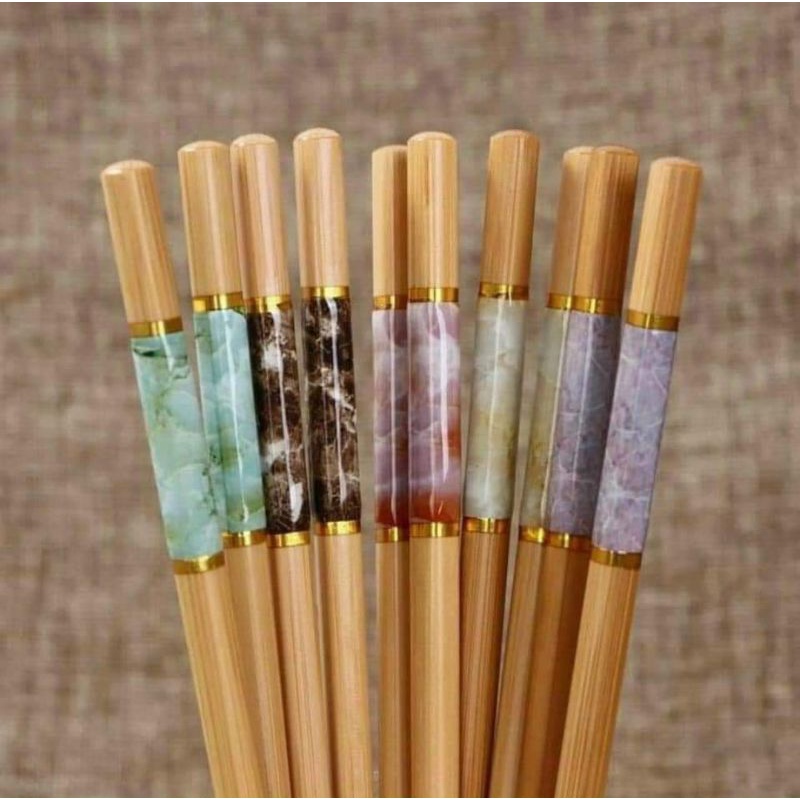 SÉT 10 ĐÔI ĐŨA TRE VÂN HOA ĐÁ CAO CẤP