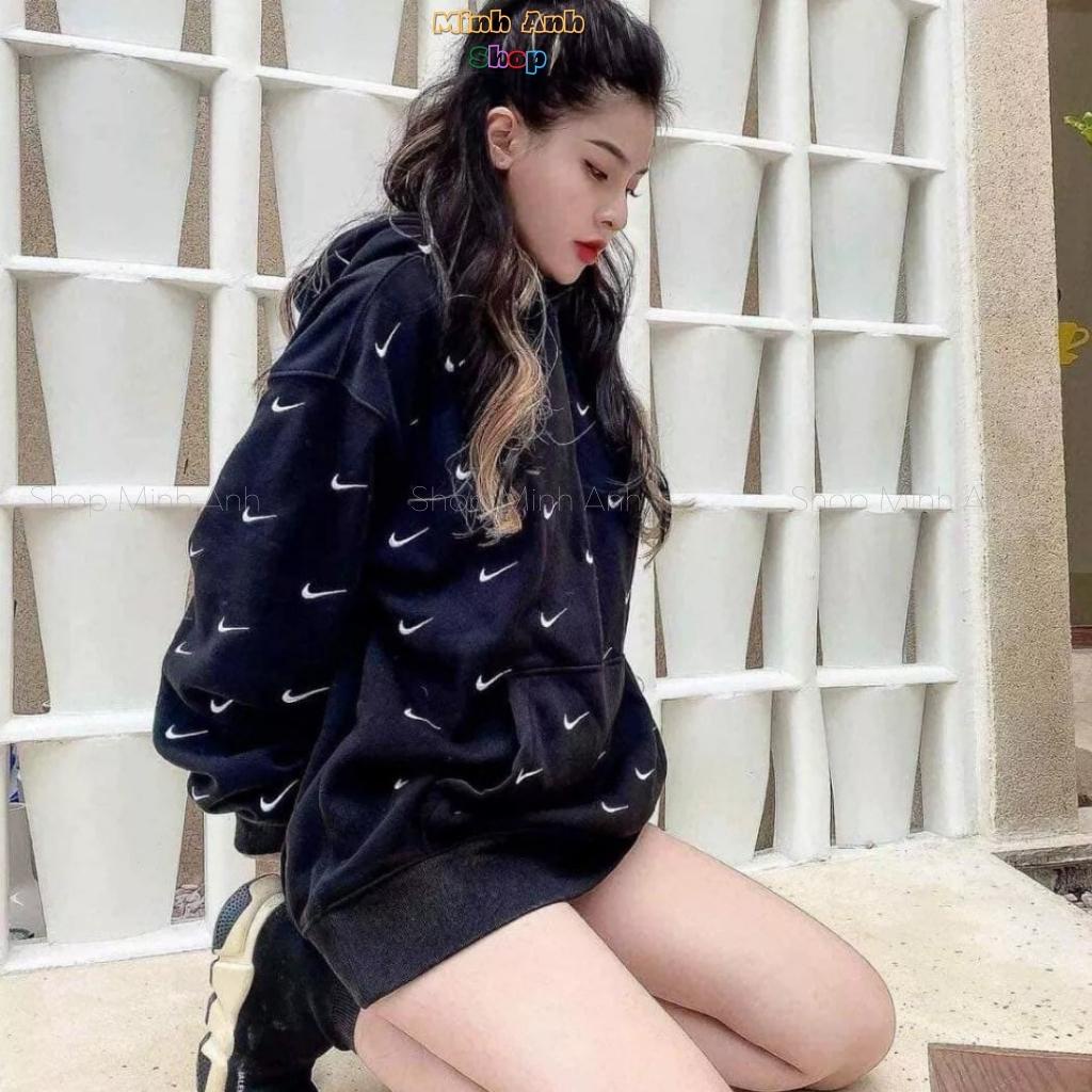Áo Hoodie Nike Swoosh Chất Nỉ Dày - Hàng Chuẩn Đẹp. Fom Dáng Unisex Đủ Size Chính Hãng