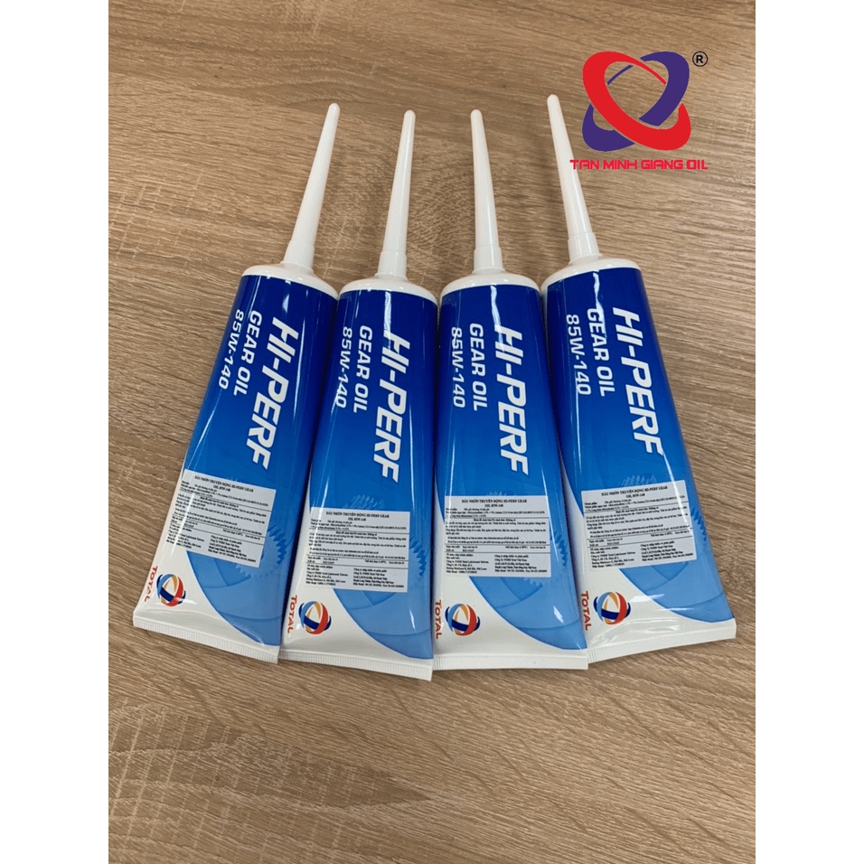 Dầu láp xe ga, nhớt láp hộp số Total Hi Perf Gear Oil 85W140 combo 2-4 tuýp
