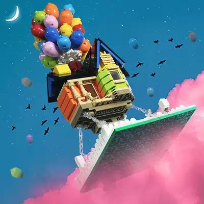 Set đồ chơi lắp ráp mô hình SLUBAN 555/ 635 mảnh vui nhộn sáng tạo dành cho trẻ em