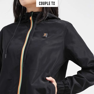 Áo Khoác Dù Nữ Couple TX Basic Dây Kéo 2 Màu
