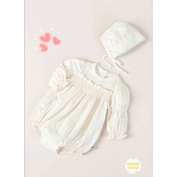 Bodysuit bé gái - Made in Korea