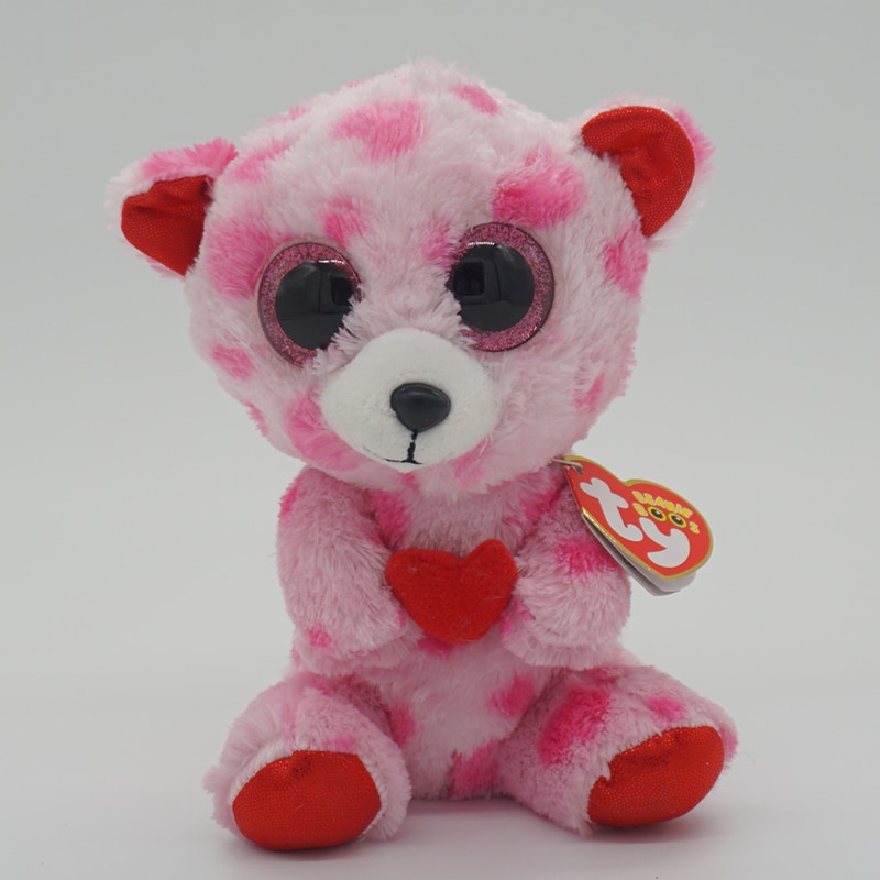 Búp Bê Nhồi Bông 15Cm Hình Động Vật Mắt To Dễ Thương