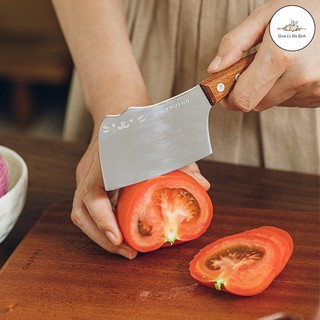 Dao Mini Cắt Bánh Mì Kèm Túi Đựng ( Có Sẵn)