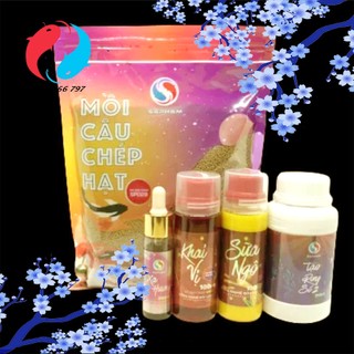 Combo mồi câu cá chép uy tín số 1 của sapham fising