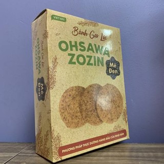 Bánh gạo lứt mè đen ohsawa zozin