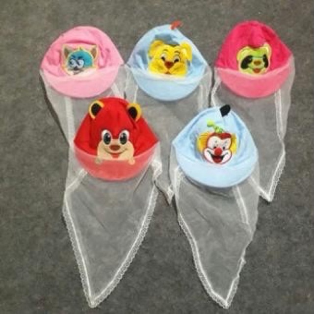 Mũ sơ sinh kèm khăn cho bé yêu