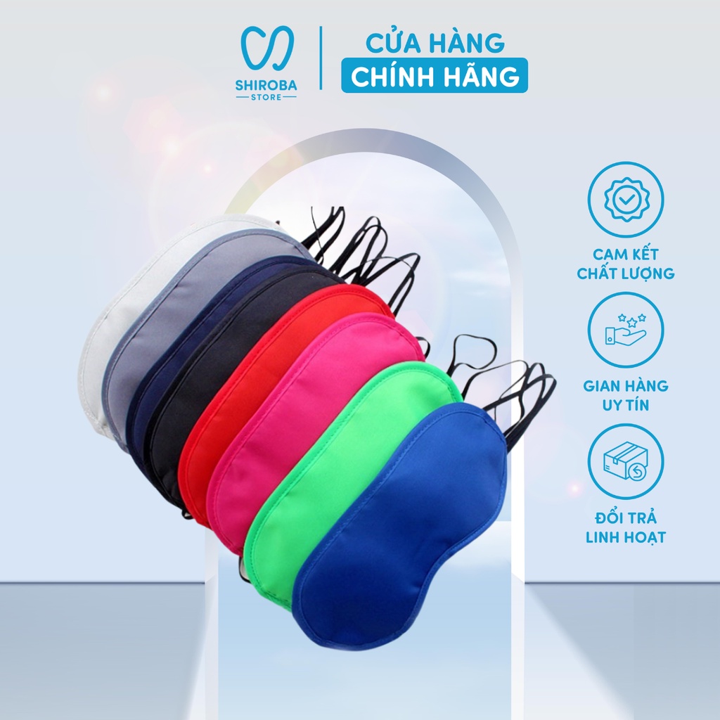 Miếng Bịt Mắt Ngủ, Che Mắt Ngủ Du Lịch Tiện Lợi Chống Chói Mắt Style Hàn Quốc