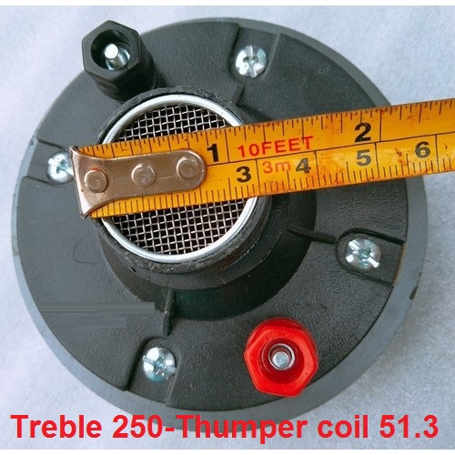 LOA TREBLE KÈN 350 THUMPER CÔN 51.3mm TỪ 120mm - GIÁ 1 CHIẾC - Củ Trép 350