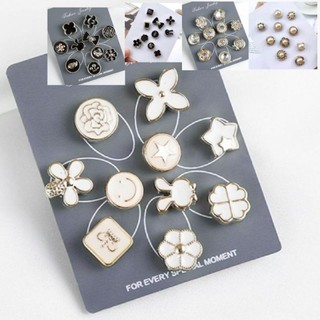 Set 10 ghim cài áo mini siêu dễ thương