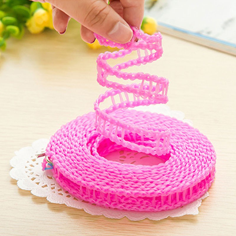 Dây Treo Giá Phơi Quần Áo Nhiều Lỗ Móc Treo Đồ Dây Phơi Đồ Chống Trượt 5m