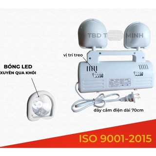 Đèn sạc tự sáng HONJIANDA (HJD-2900 và 202 Led) (sáng xuyên khói)
