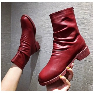 Boot  nhún đế 3p da mềm đủ hộp