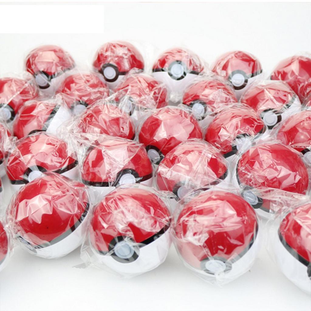 Quà giáng sinh Bộ Búp Bê Bóng Pokeball 8cm Và Quái Vật Ngẫu Nhiên Dùng Làm Tặng Sinh Nhật Cho Bé Quà sinh nhật Throw Pop PokeBall Cosplay Pop-up Elf Go Fighting Poke Ball Toy For Kids 1021