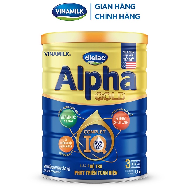 Sữa Bột Alpha Gold 3 1kg4