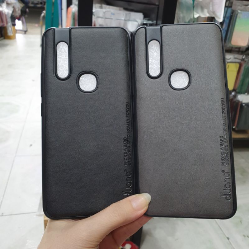 Ốp lưng Vivo V15 dẻo kiểu da mềm mịn ôm máy siêu bền bỉ