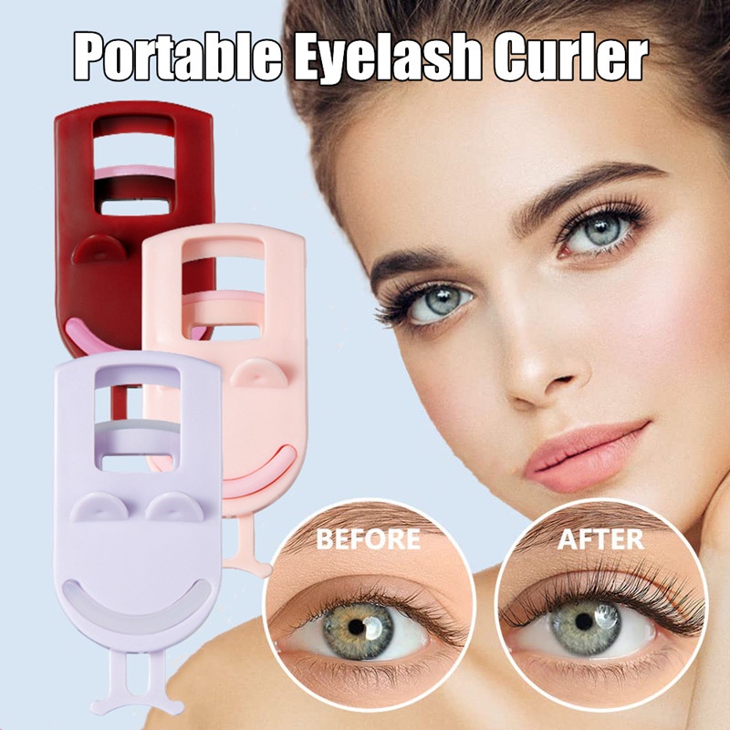 1 Dụng Cụ Uốn Cong Lông Mi Hình Hoa Hướng Dương Góc Rộng Lâu Trôi