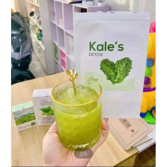 Detox cải xoăn Kale's đẹp da dáng chuẩn