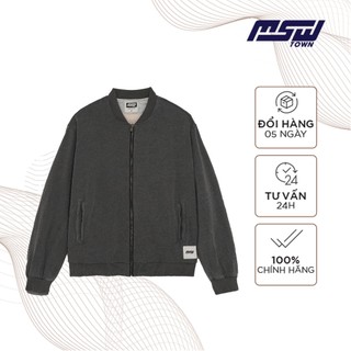 Áo khoác bomber varsity Wash MSW town, áo jacket thời trang nam nữ unisex