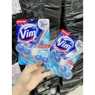 Viên tẩy bồn cầu Vim vỉ treo 55G