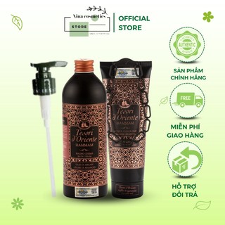 Sữa Tắm Xích Nước Hoa Ý Tesori D'Oriente Tinh dầu Argan Hamman 250ml - 500ml
