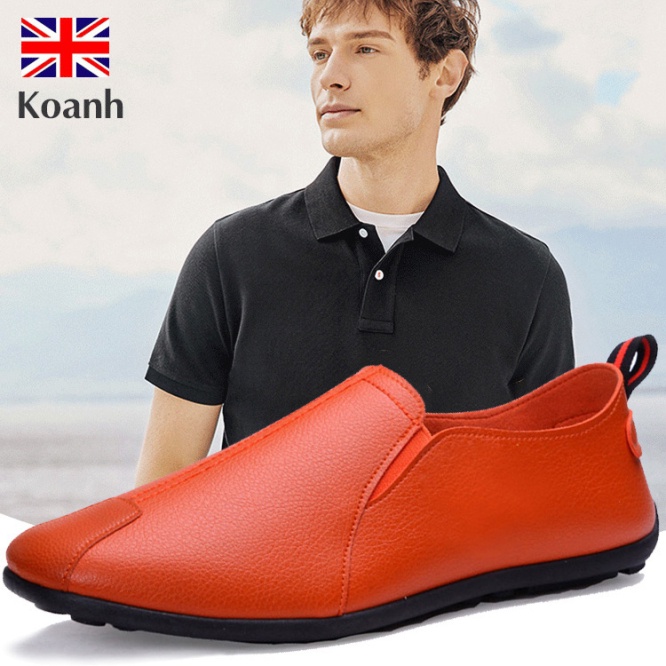 Giày Da Kiểu Dáng Đơn Giản Thời Trang Dành Cho Nam