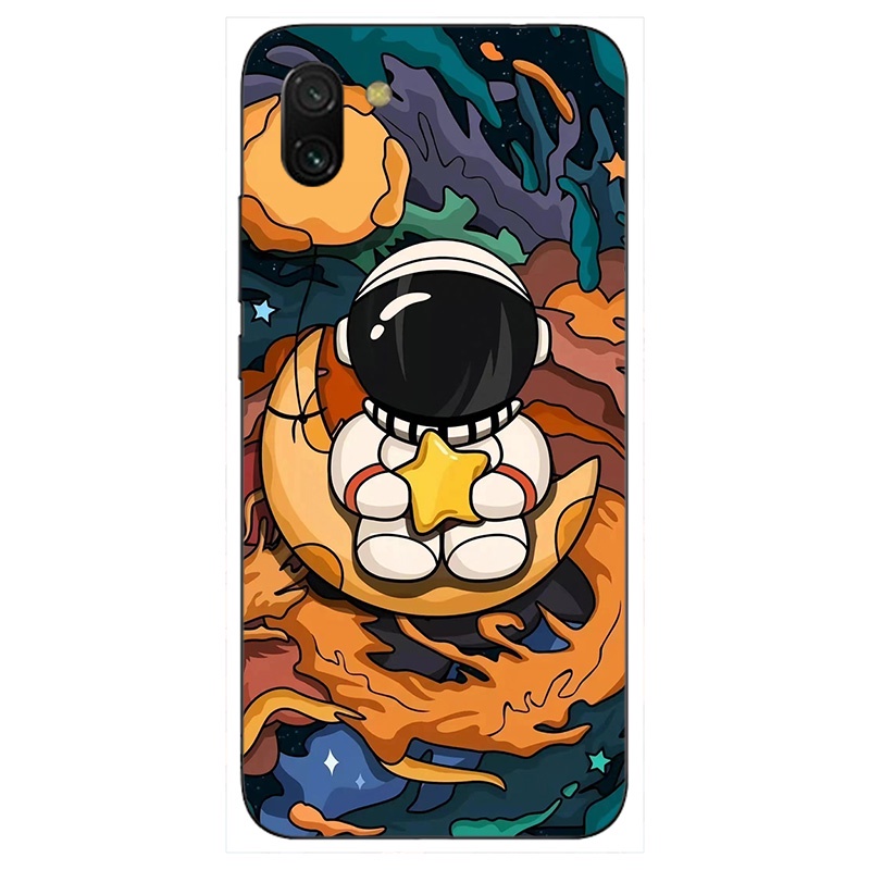 Ốp Điện Thoại Hình Phi Hành Gia Cho Sharp Aquos R2 SH-03K SHV42