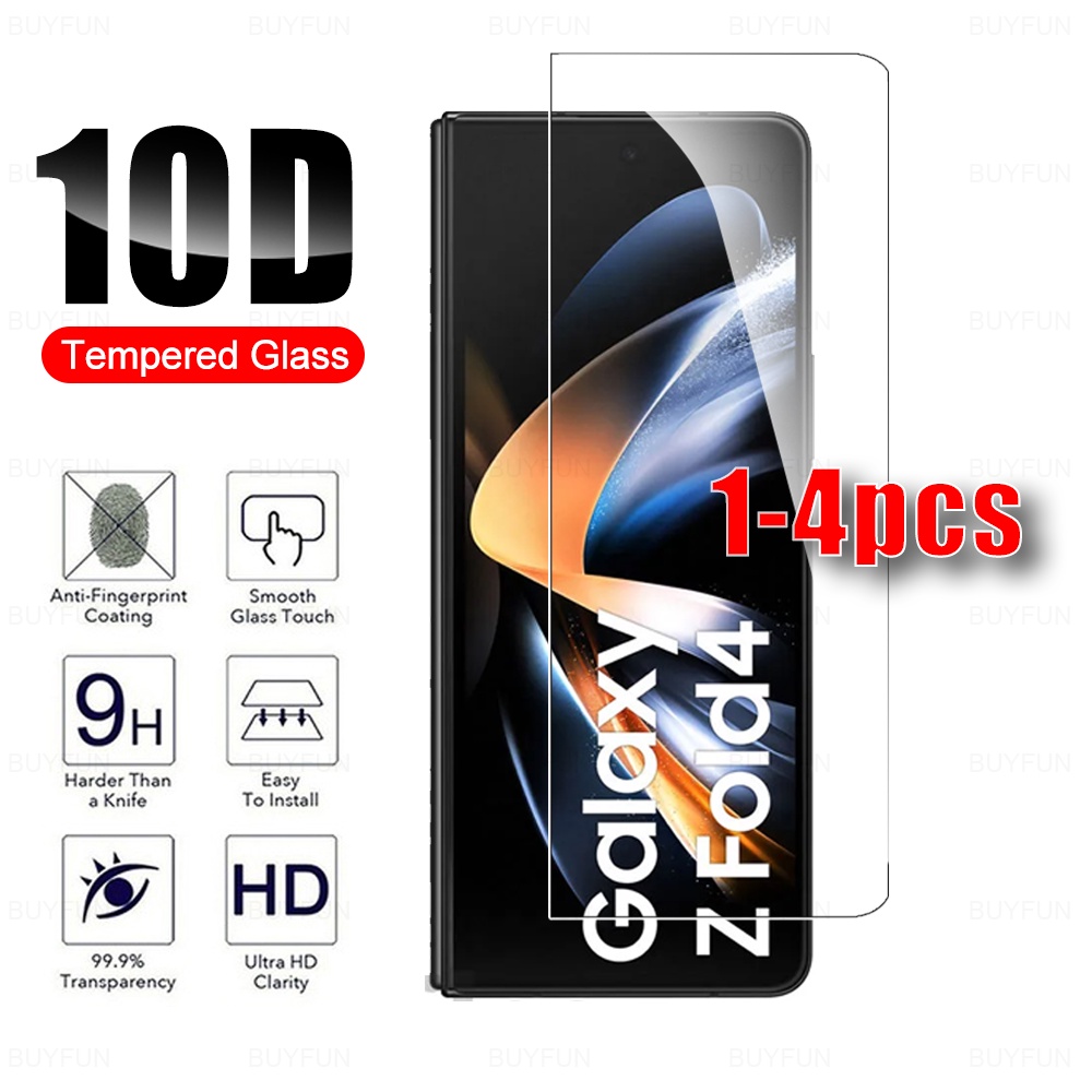 Set 1-4 Kính Cường Lực Bảo Vệ Màn Hình Điện Thoại Samsung Galaxy Z Fold4 5g ZFold 3