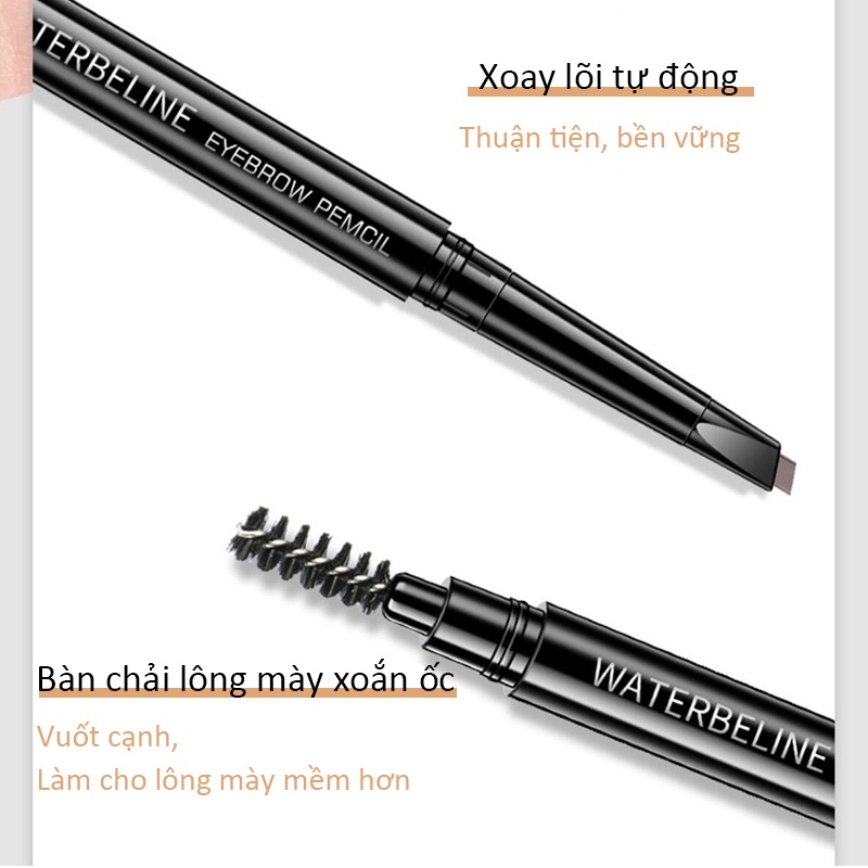 Bút kẻ lông mày FEPO chống thấm nước lâu trôi màu sắc tự nhiên