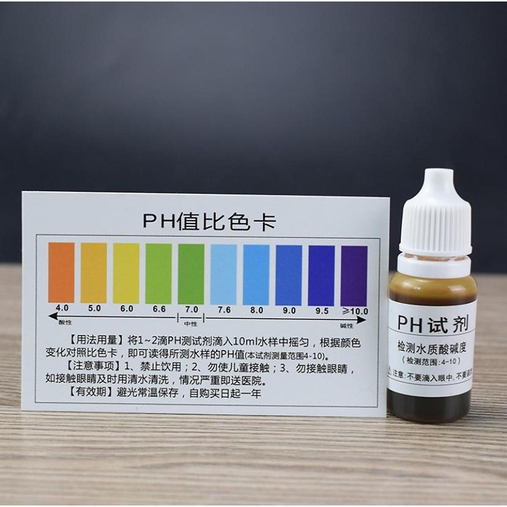 Dung Dịch Thử Độ pH Nước, Bể Cá Cảnh