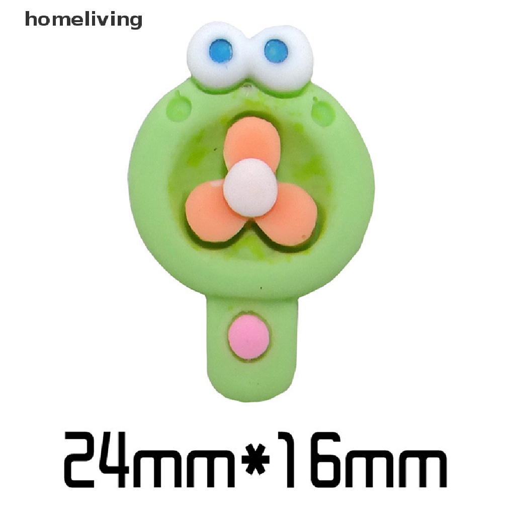 Set 10 Quạt Giấy Mini Hoạt Hình 1: 12 Trang Trí Nhà Búp Bê