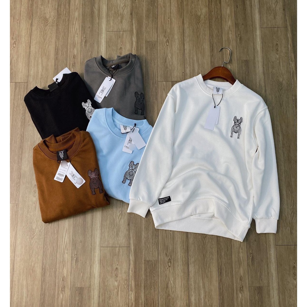 Áo Sweater Chó L.ife W.ork