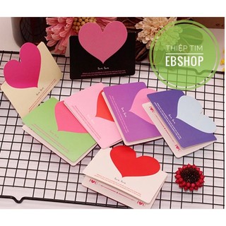 THIỆP TRÁI TIM LOVE LOVE 10 CHIẾC
