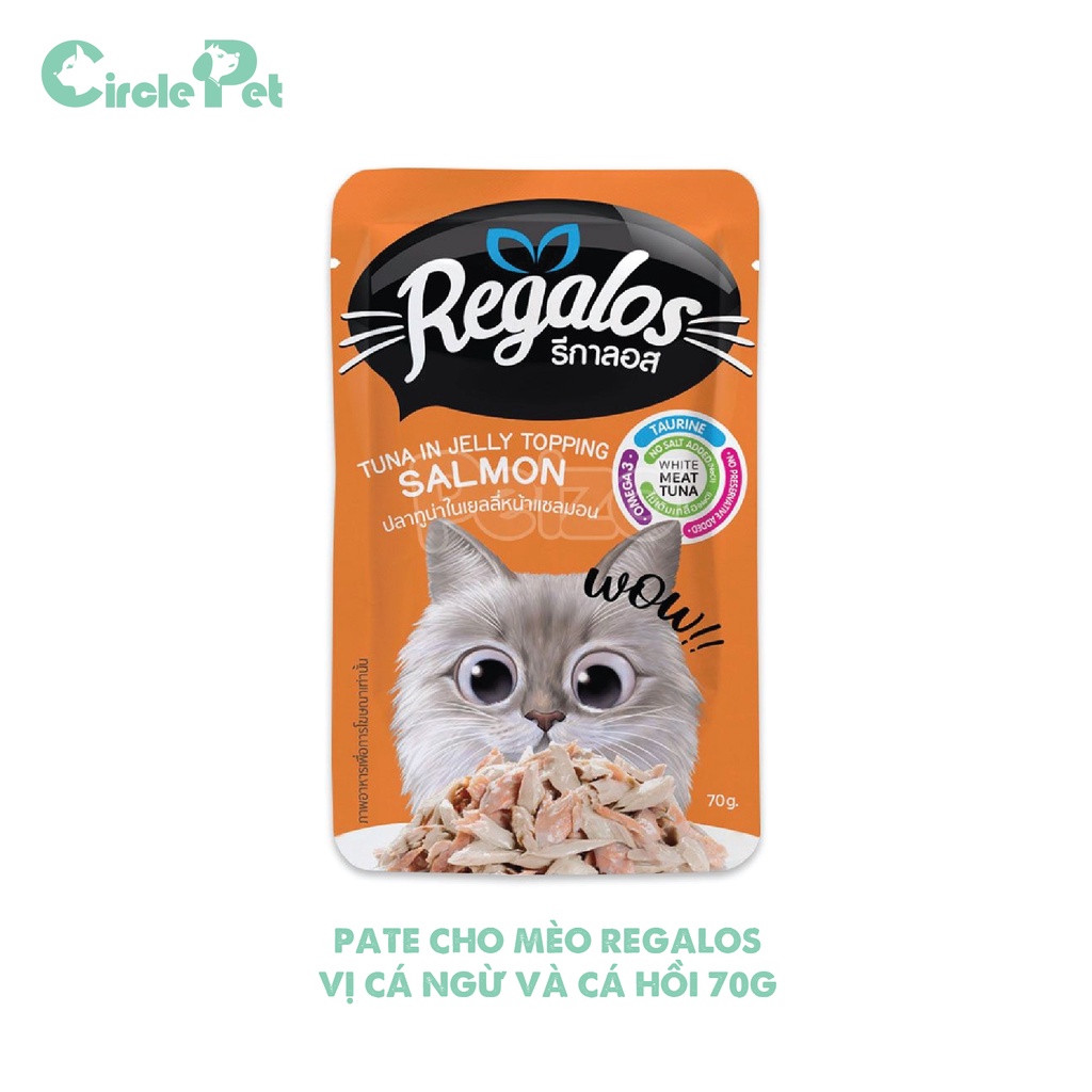 Pate Regalos nhiều hương vị cho mèo mọi lứa tuổi 70g - CirclePet