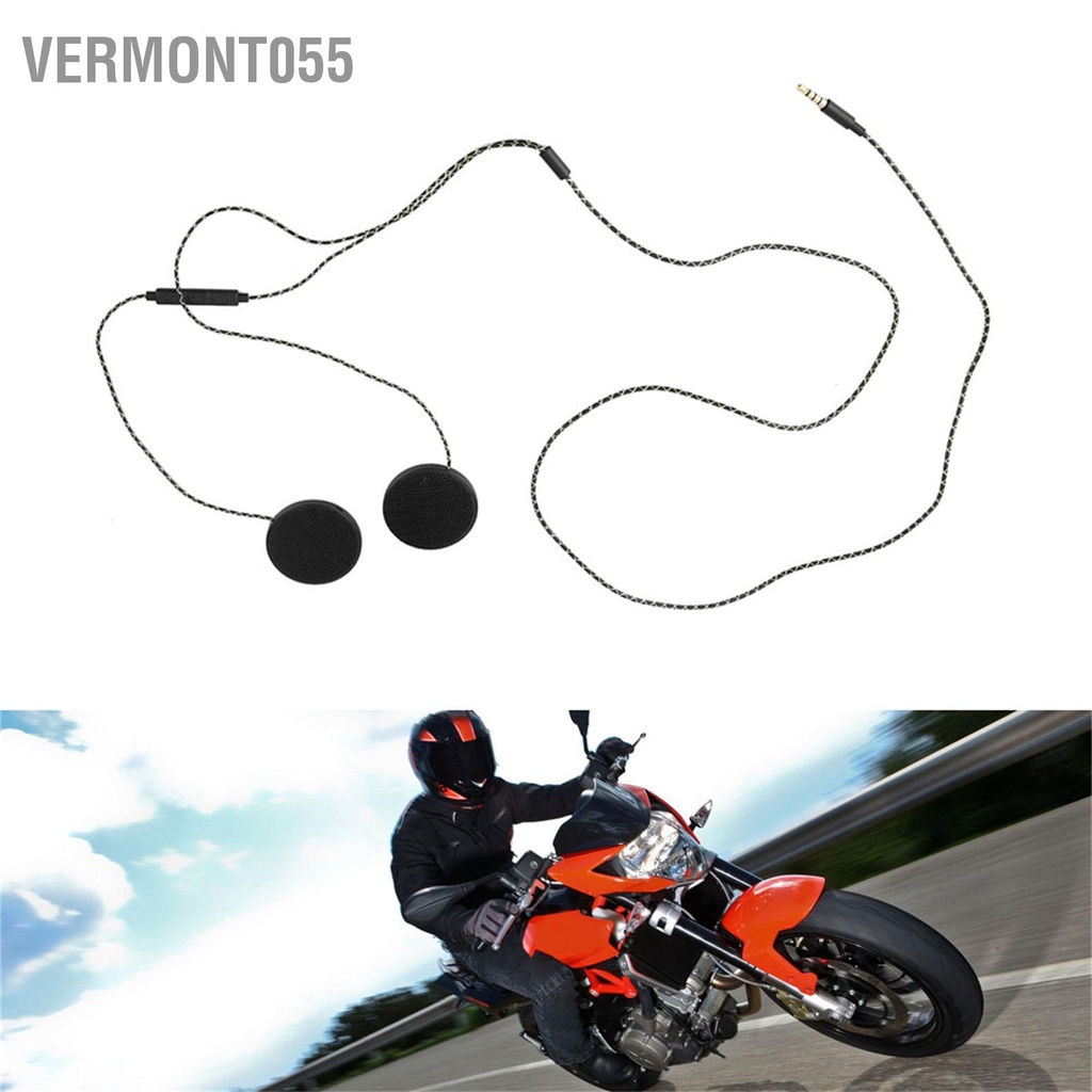 Có thể bán buôn Tai nghe Mũ bảo hiểm Xe máy Loa Hỗ trợ Gọi điện thoại rảnh tay Vermont055 Hàng giao ngay