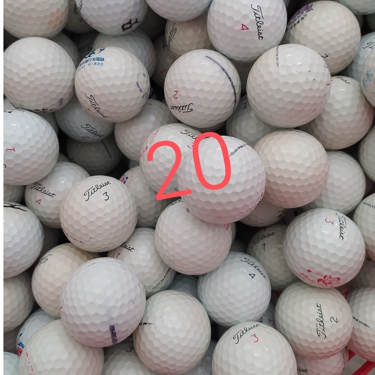 Bóng Golf Titleist Pro V1/ Pro V1x cũ 10k/15k/20k/25k/30k/35k tùy theo độ mới