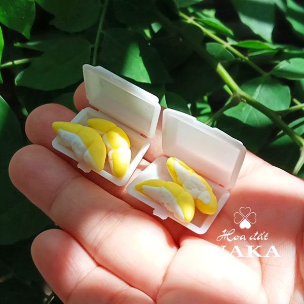 Mô Hình Trái Sầu Riêng - Rau Củ Quả Mini 1/12