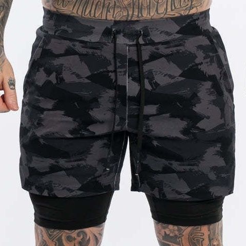 Quần Short Thể Thao Phong Cách Mới Thoáng Khí Chống Mài Mòn Có Size Lớn Cho Nam