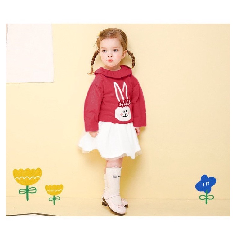 HQ- Sét váy áo thỏ dư size 90-140