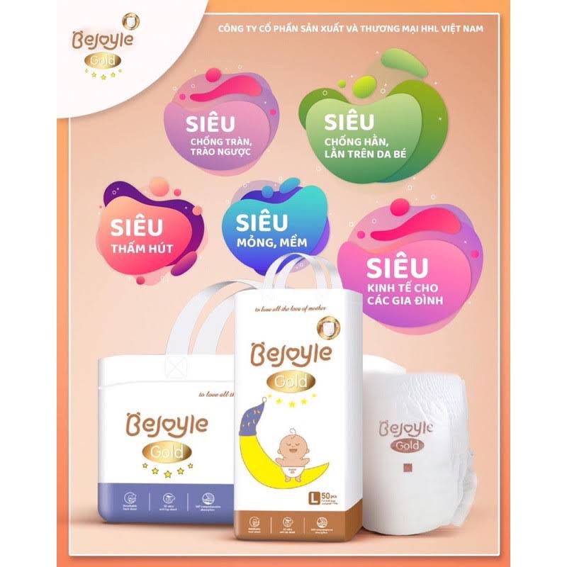 BỈM QUẦN BEJOYLE GOLD S/M/L/XL/XXL/4XL 50 MIẾNG MC BỈM BEJOYLE GOLD