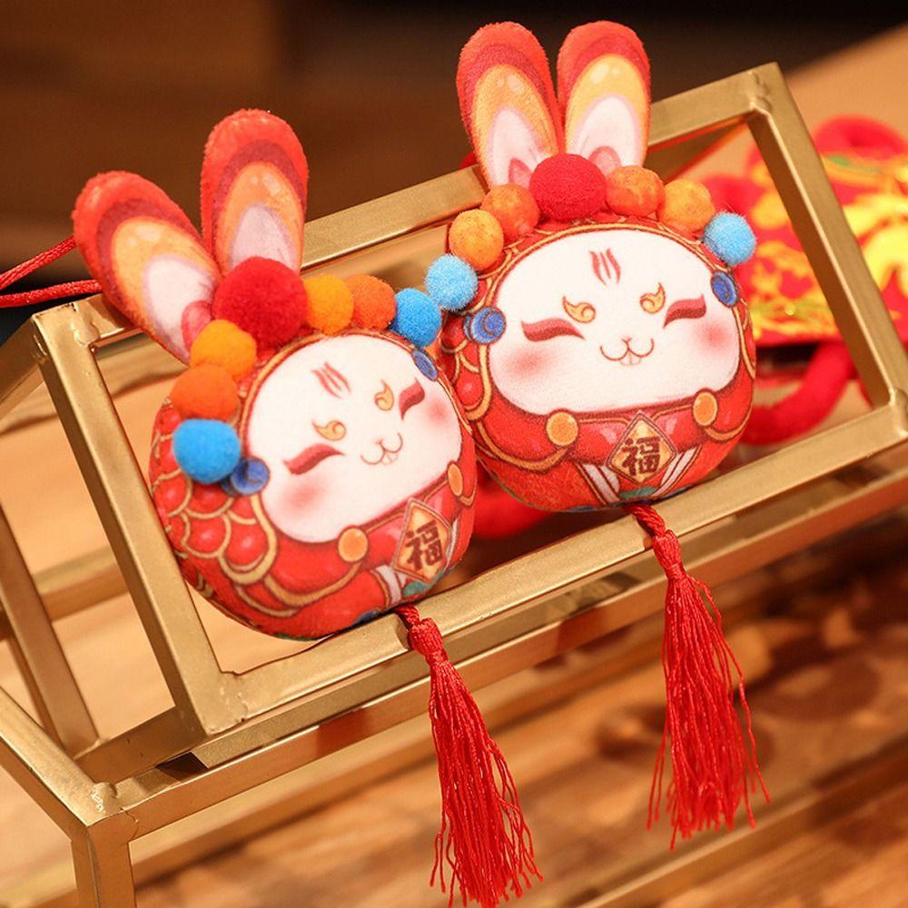 ANEMONE Thú Nhồi Bông Hình Thỏ Mềm Chất Lượng Cao Làm Quà Tặng Cho Bé