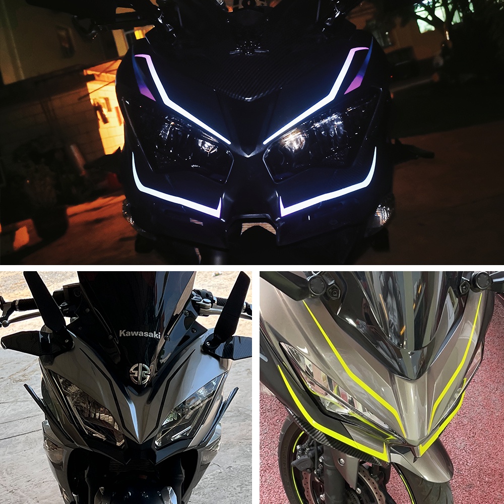 Decal Phản Quang Dán Trang Trí Xe Mô Tô Kawasaki NINJA400 H2 H2SX NINJA400 H2 H2SX