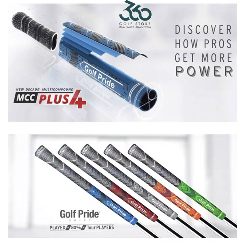 GRIP gậy Golf, Bọc cán Gậy Golf pride Phù Hợp Gậy Sắt , Gậy Gỗ, Gậy Driver, Gậy Wedge. 360 STORE