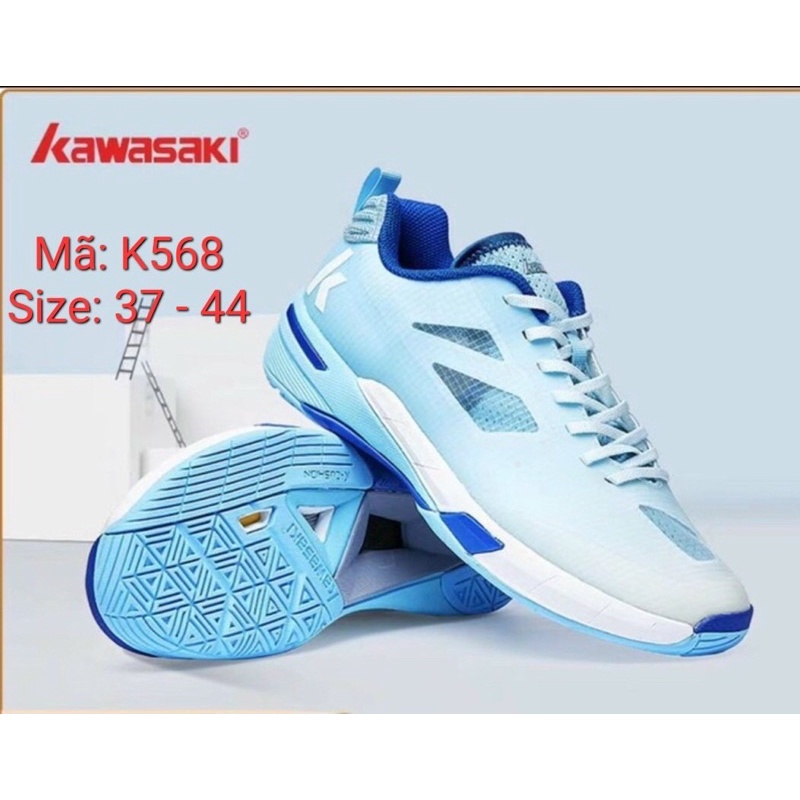 K568 KAWASAKI CHÍNH HÃNG GIÀY BÓNG CHUYỀN CẦU LÔNG BÓNG BÀN